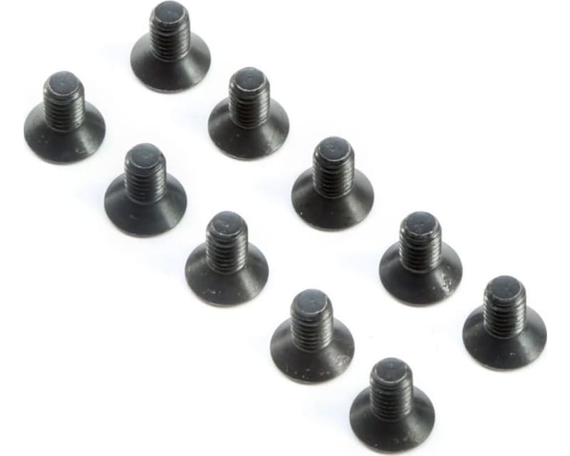 Flat Head Screws M4x8mm 10