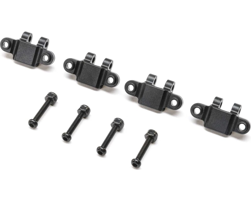 Tap to zoom Lower Shock Mount Aluminum Black 4 : Mini LMT