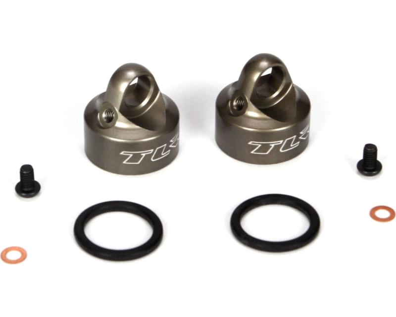 Tap to zoom Bleeder Shock Caps Aluminum (2): 22/22T