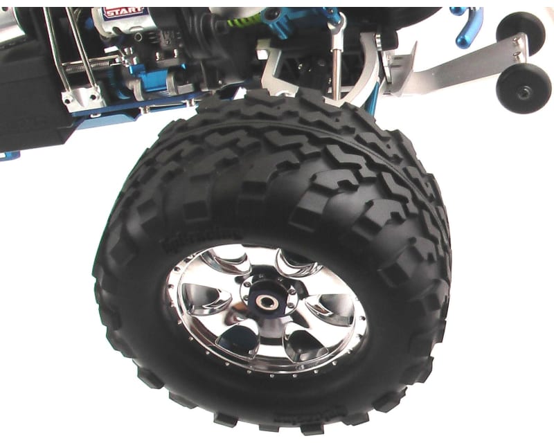 Aluminum +6mm 17mm Hubs Hex Serrated Nuts TRA Mt