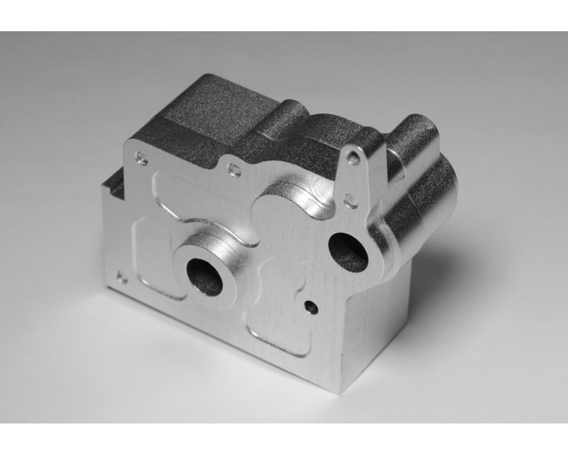 Tap to zoom discontinued Aluminum Gear Box Halves (Silver) - Nitro Stampede