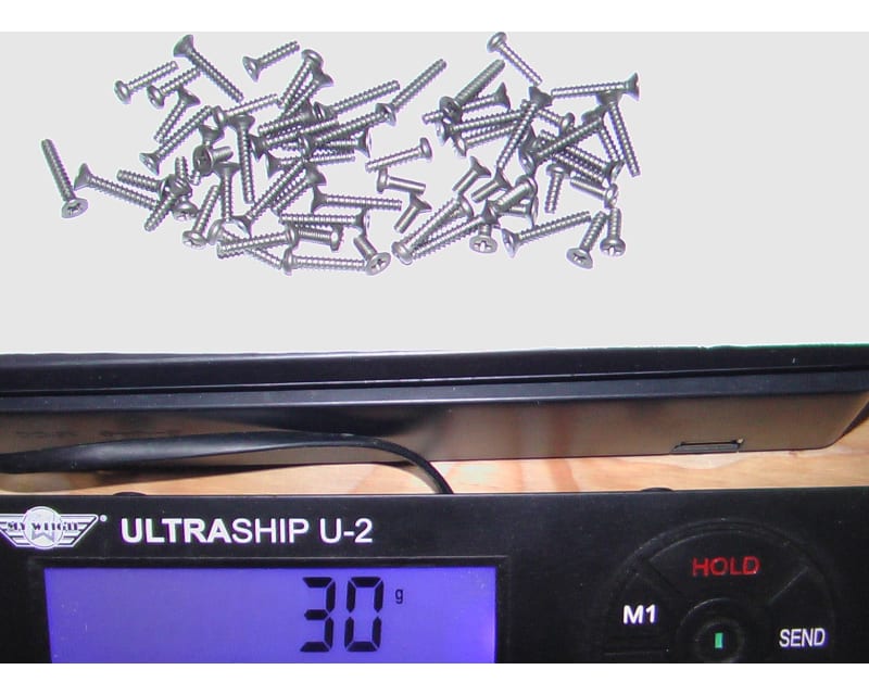 Miscellaneous 3mm Titanium Screw Set