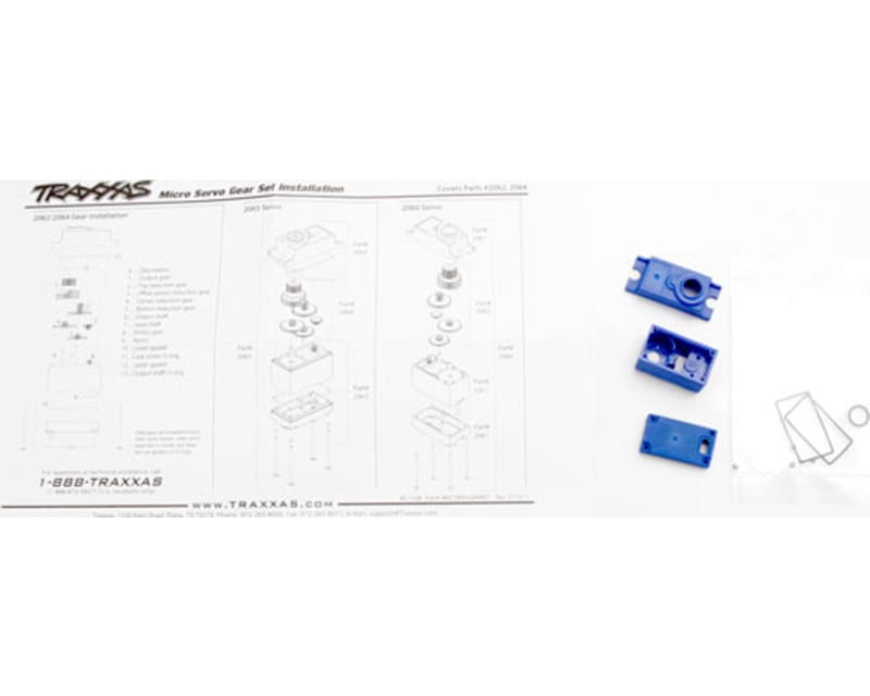 Servo Case/Gaskets E-Maxx photo