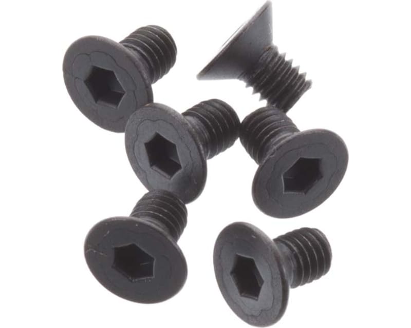 M3x5mm FHCS Flat Head Cap Screws (6)