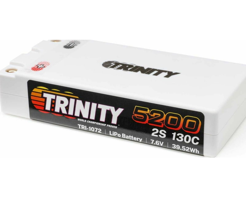 5200mah 2S 7.6V 130C Shorty 5mm Bullet