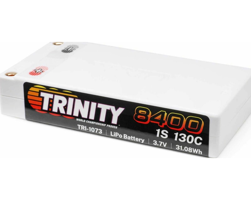 8400mah 1S 3.7V 130C Shorty 5mm Bullets