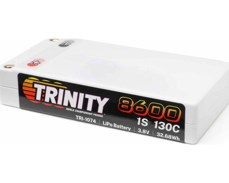 8600mah 1S 3.8V 130C Shorty 5mm Bullets photo