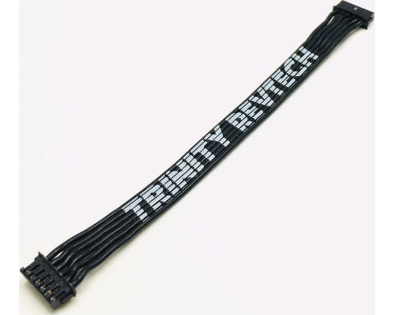 Flat Sensor Wire With TRINITY Logo Black 100mm