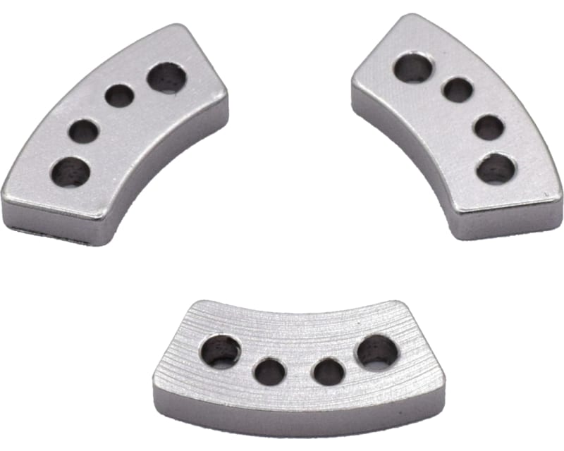 Aluminum Hard Anodized Slipper Clutch Pads (3) - TRA