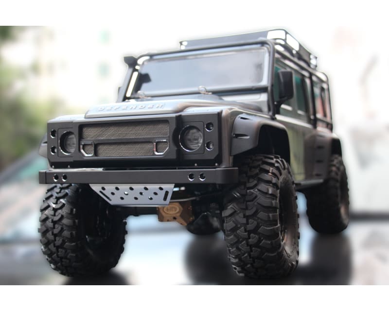 Black Anodized Aluminum Grille: TRX4 Defender Body