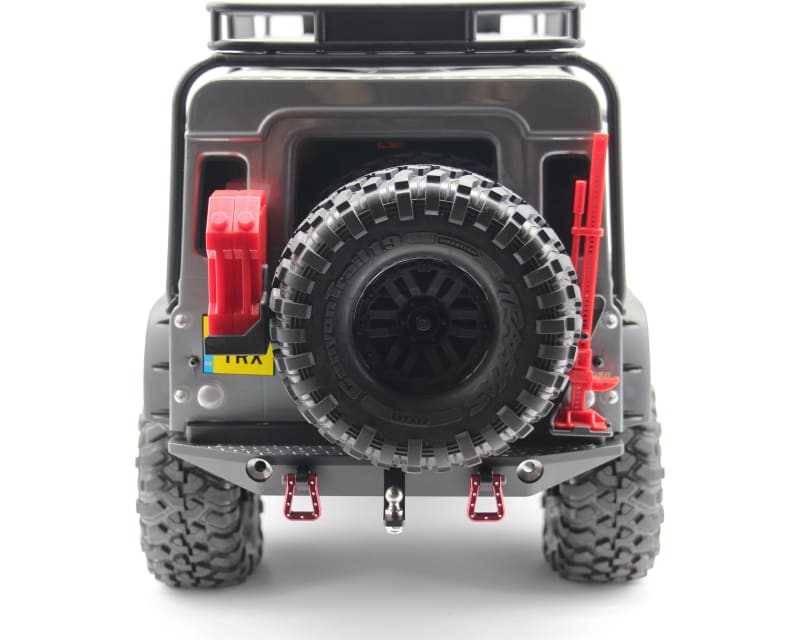 Aluminum Diamond Rear Bumper (2) - TRX-4