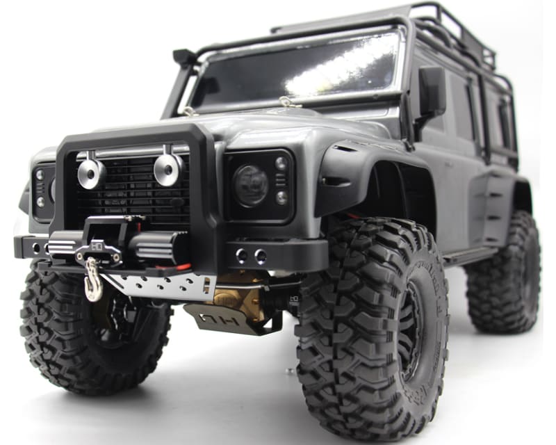 Grille Guard W/ Led Light Buckets for Trxf03cf01 Trx-4