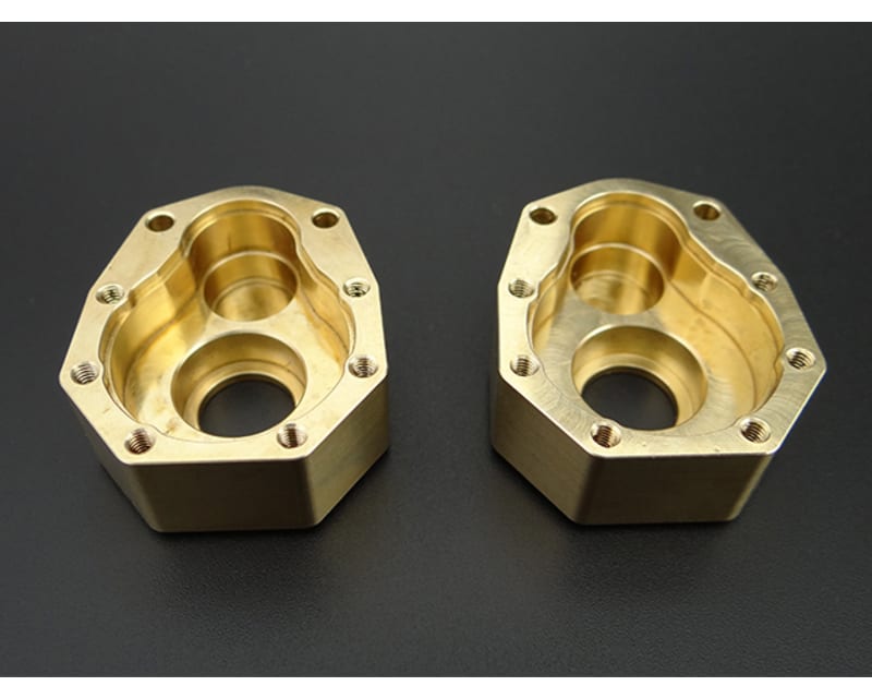 Heavy 41g Brass Outer Portal Drive Housing Tra Trx-4