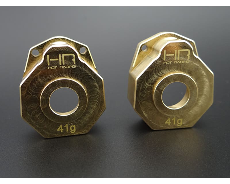 Heavy 41g Brass Outer Portal Drive Housing Tra Trx-4
