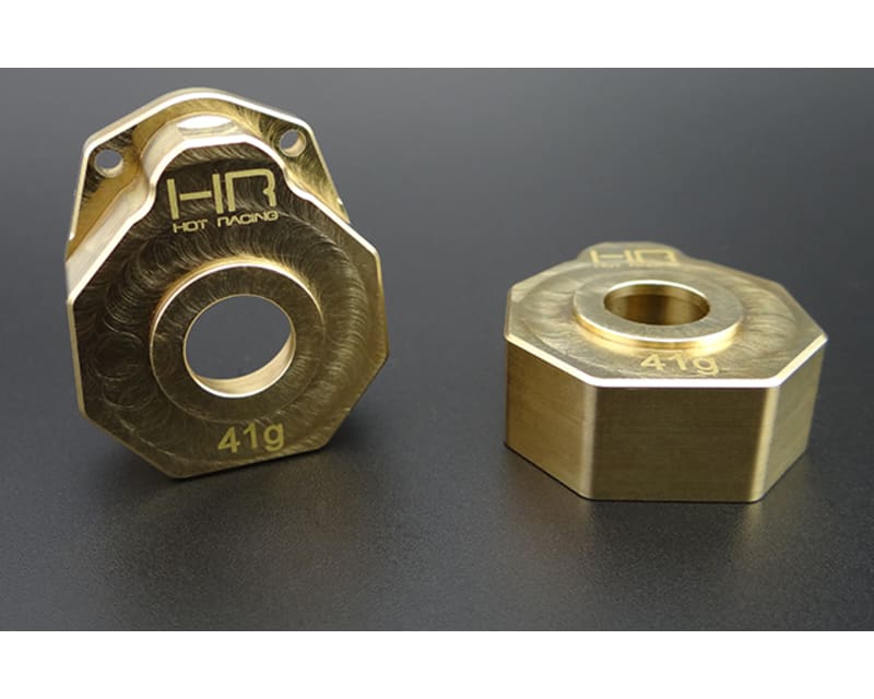 Heavy 41g Brass Outer Portal Drive Housing Tra Trx-4