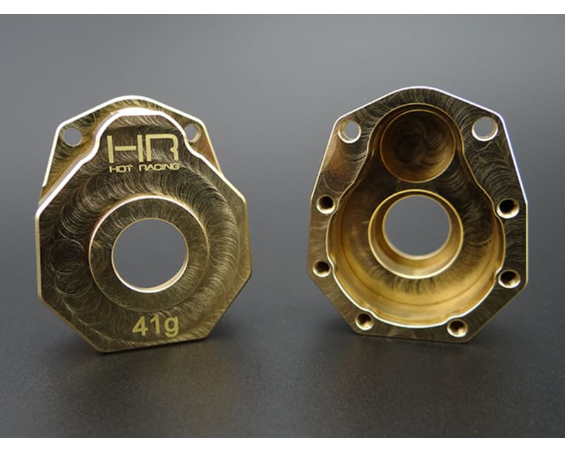 Heavy 41g Brass Outer Portal Drive Housing Tra Trx-4