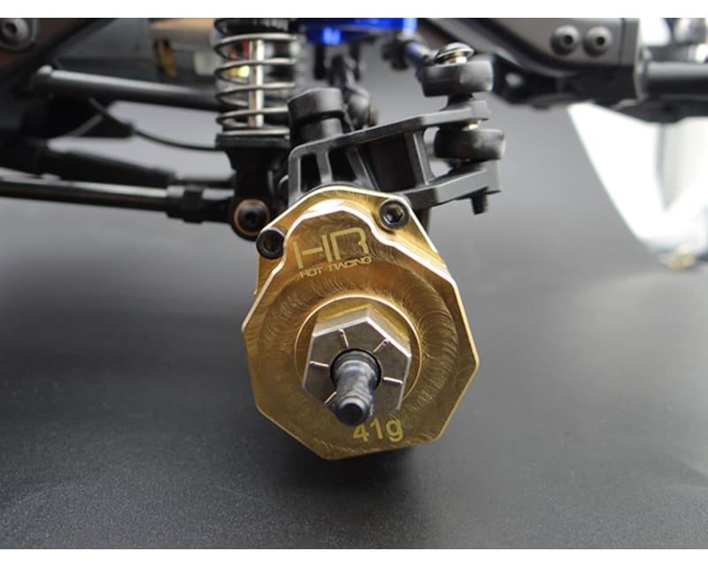Heavy 41g Brass Outer Portal Drive Housing Tra Trx-4