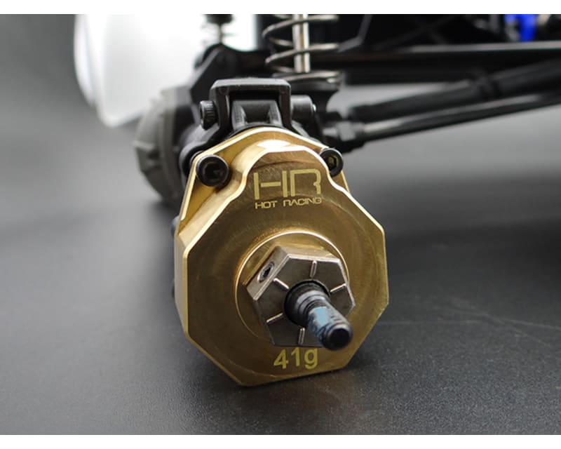 Heavy 41g Brass Outer Portal Drive Housing Tra Trx-4