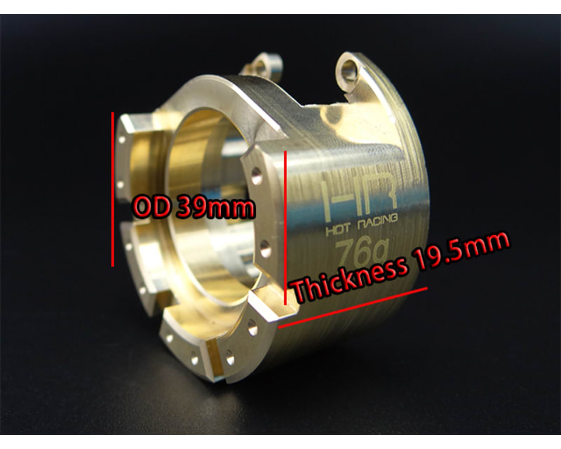 Heavy 76g Brass Spindle Weight Tra TRX-4
