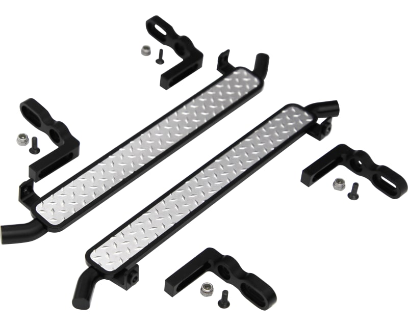 Tap to zoom Aluminum Diamond Rock Rail Side Step (2) - TRX-4