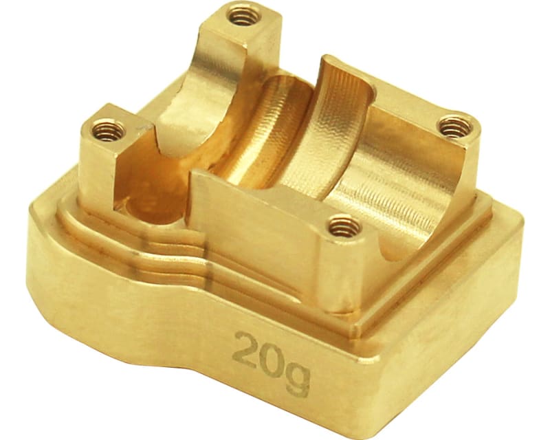 Tap to zoom 20g Brass Diff Cover TRX4-M
