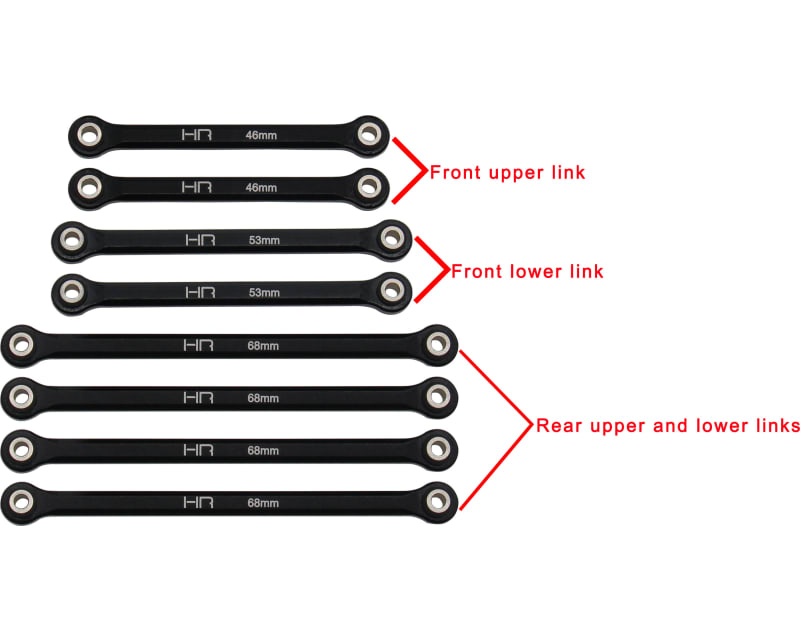 Aluminum Link Set for 6.10 (155mm) TRX4-M