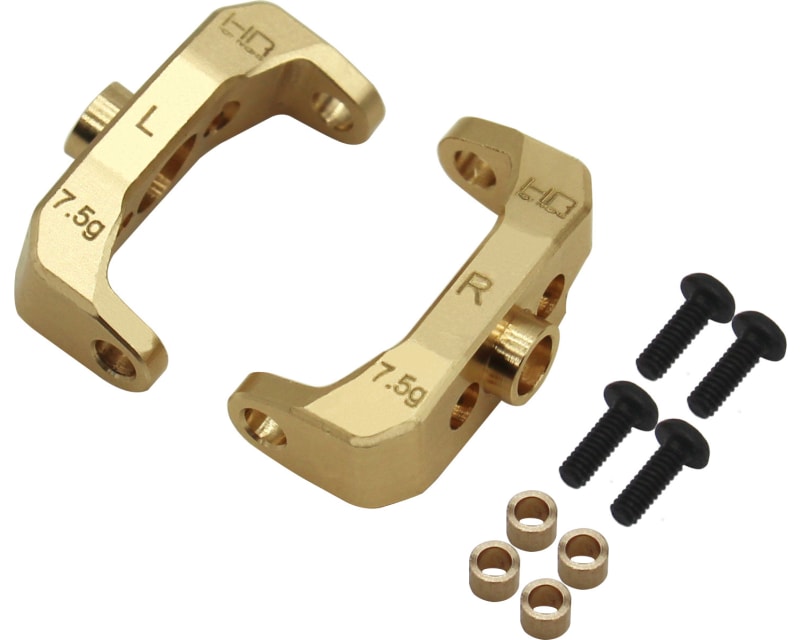 Brass 7.5g Bearing C-Hubs TRX4-M
