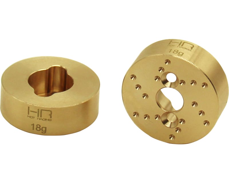 Brass Rear Hub 18g TRX4-M