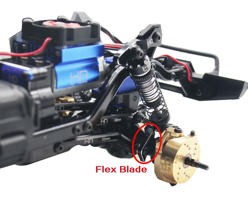 Flex Blades Suspension Mount 1/18 TRX4M