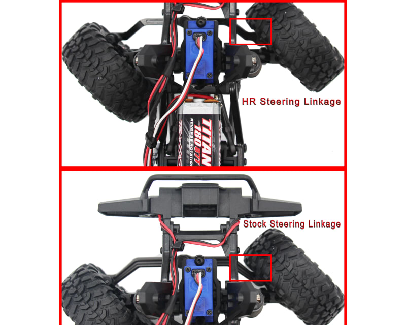 Aluminum fix link tight tolerance steering TRX-4M