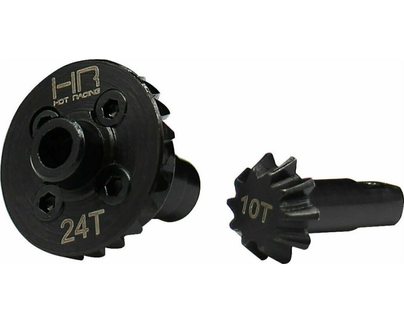Steel Helical Diff Ring/Pinion Underdrive (10/24T) TRX4M photo