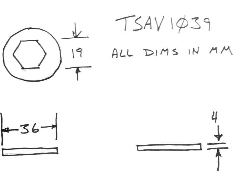 HPI Savage Titanium Turbo Vent Brake Disk