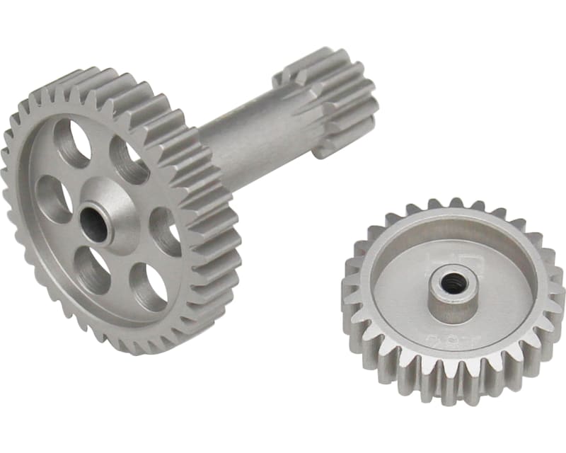 Tap to zoom discontinued Aluminum High Speed Pinion & Spur Gear Shaft Set Ta