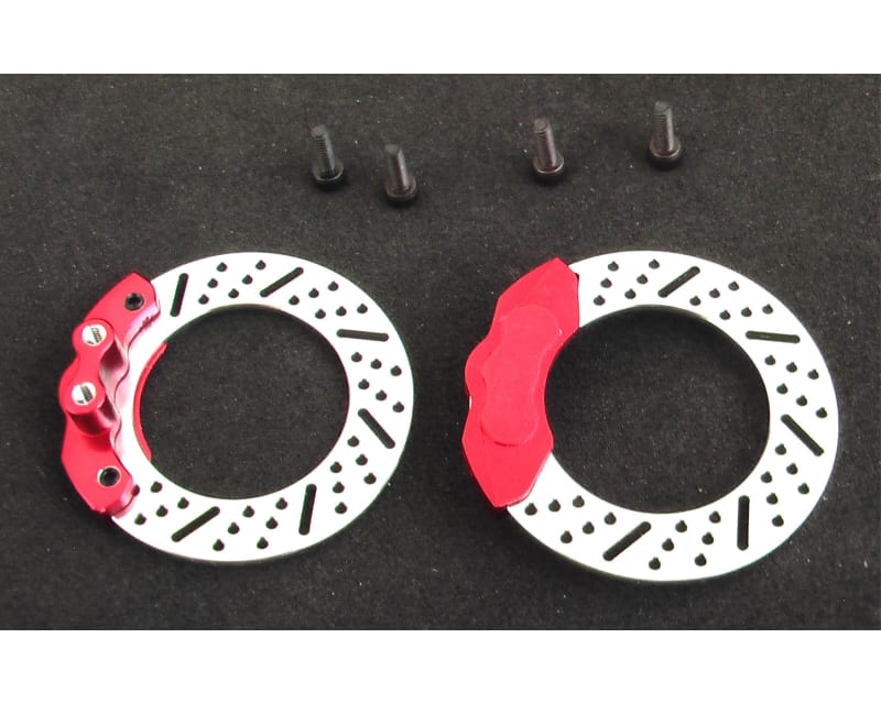 Brake disc Red caliper (2) tts