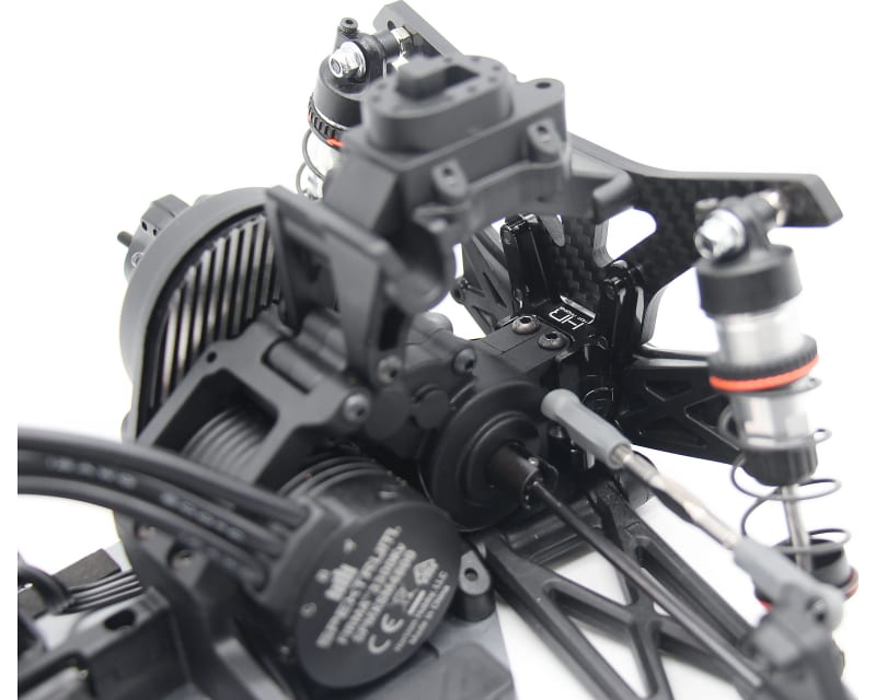 6061 Rear Bulkhead Black: 22S Sprint