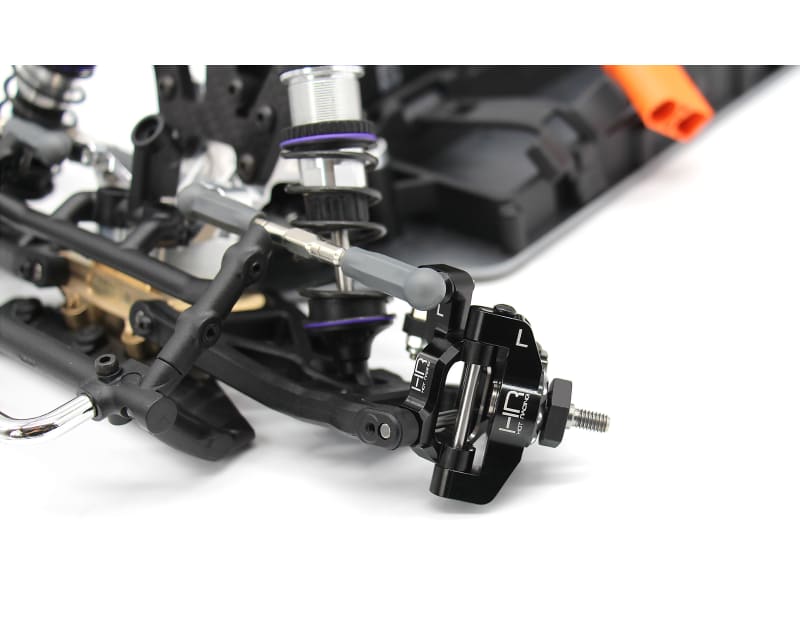 Spindle Set 6061 graphite Black: 22S Sprint