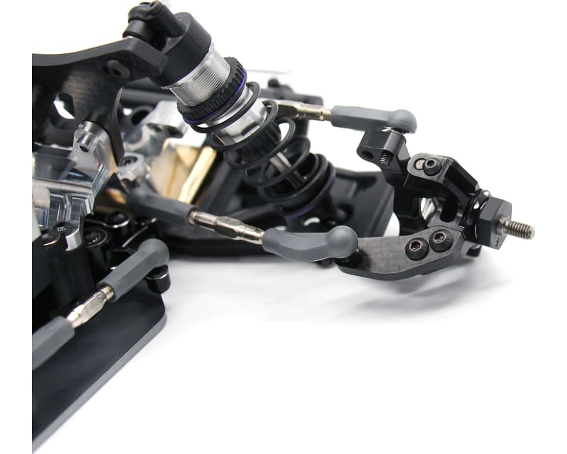 Spindle Set 6061 graphite Black: 22S Sprint