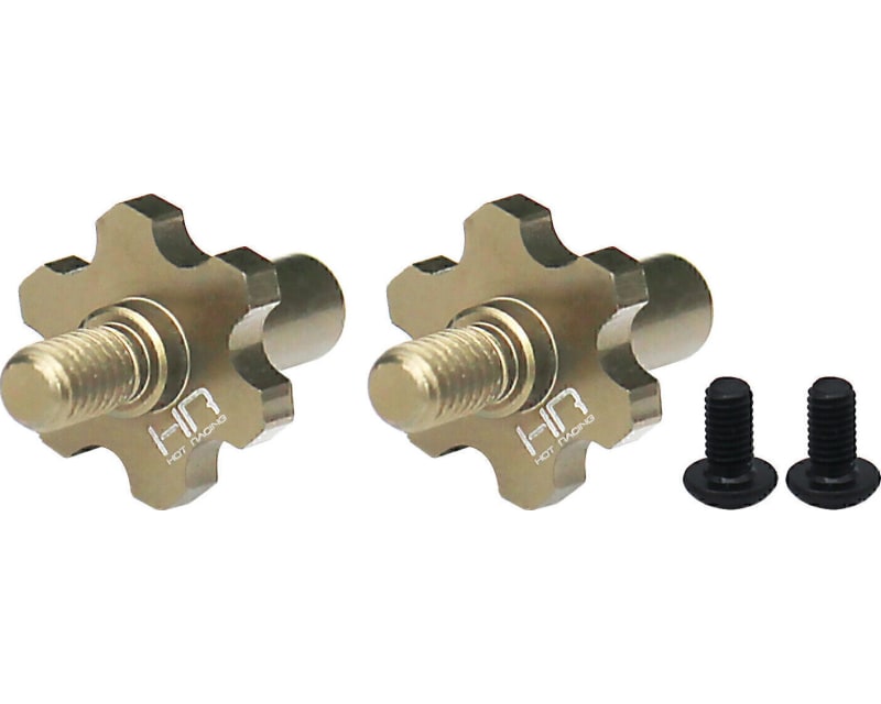 Hard Anodized 7075 Front Axles 22S