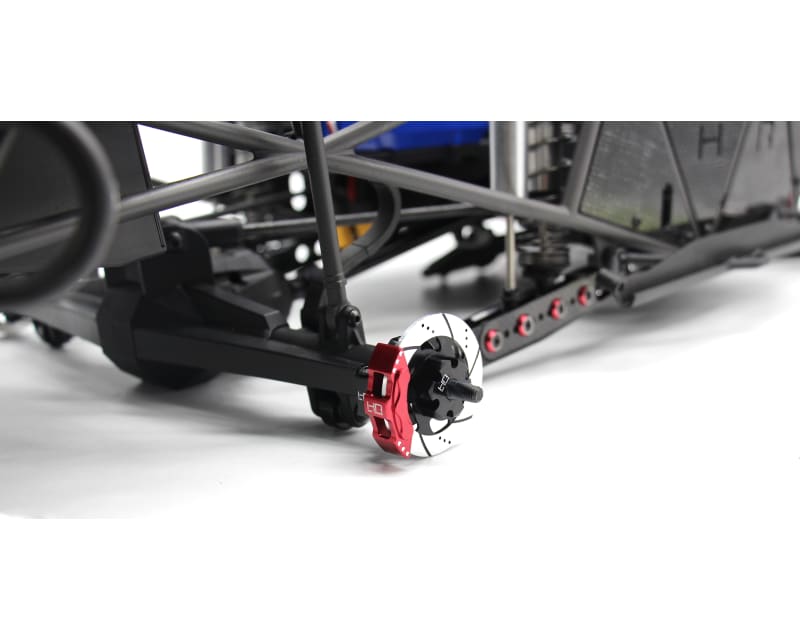 Red Aluminum Front or Rear Brake Calipers TRA Udr