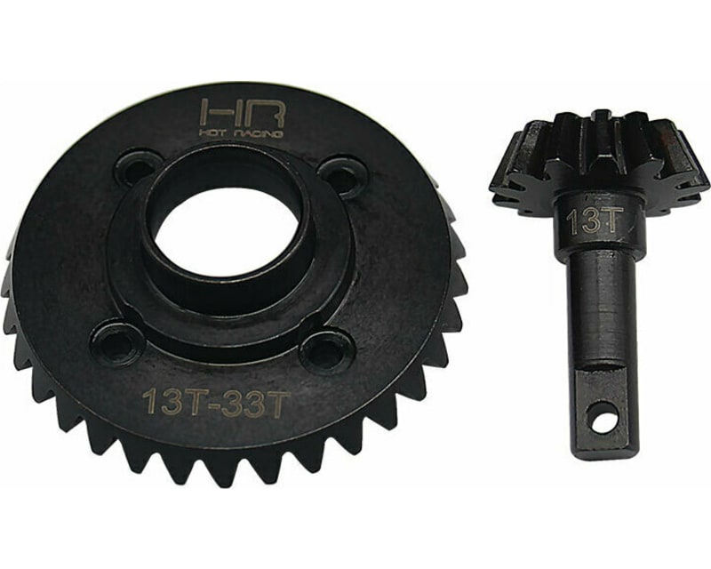 33/13T Steel Helical Diff Ring/Pinion Front Gear UDR