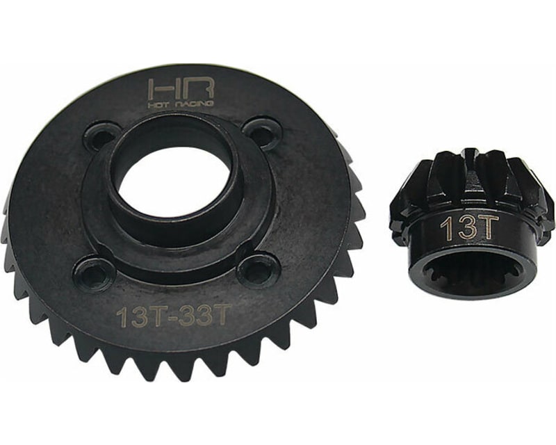 33/13T Steel Helical Diff Ring/Pinion Rear Gear UDR