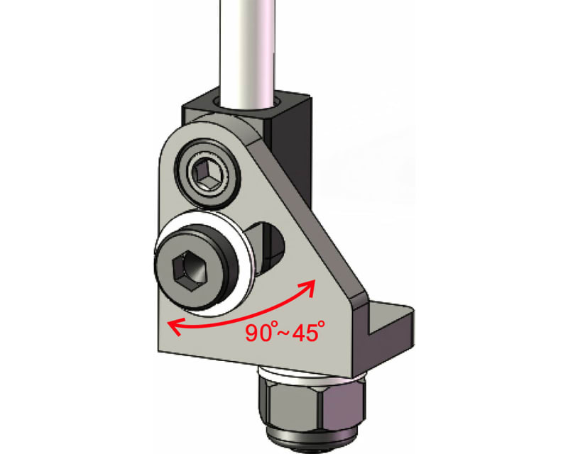 1/18 Old Glory flag anglr Alum. Mount TRX4MT