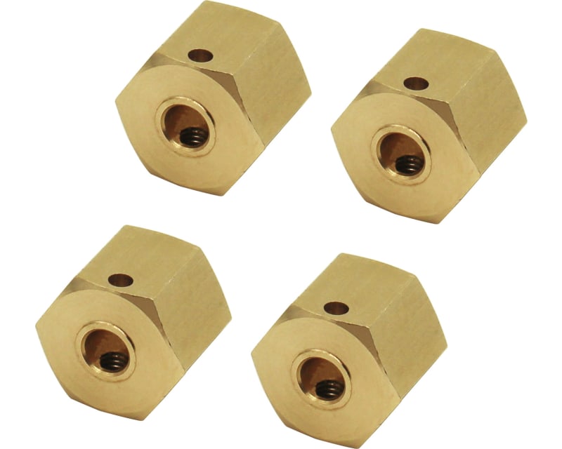 Tap to zoom 9.3 g Brass 10mm Wheels hub 12mm hex UTB18