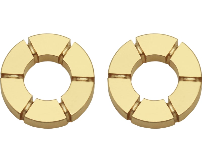 51.7g Brass Machete Wheel Weights UTB 1/18