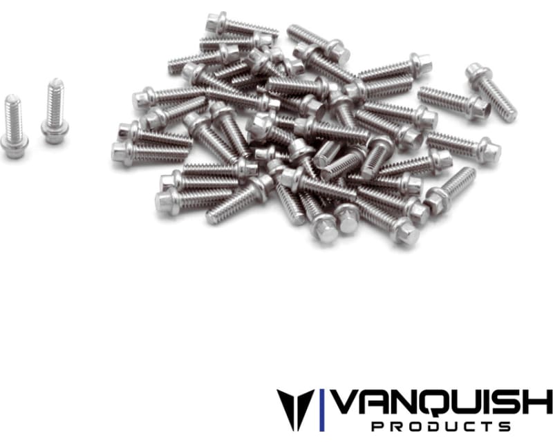 Hex Scale Stainless Wheel Screw Kit 50 Pieces