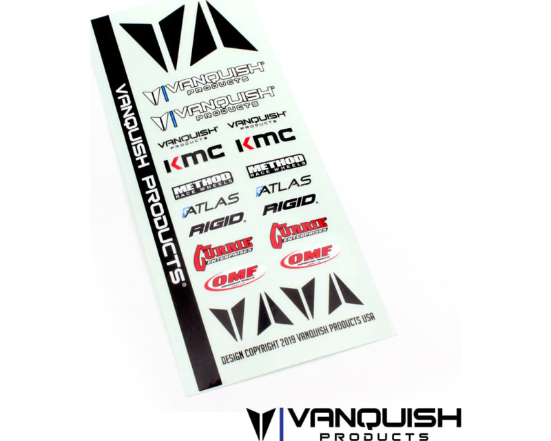 Vanquish Products Sticker Sheet