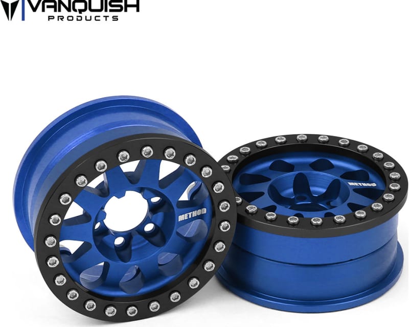 Method 1.9 Race Wheel 101 Blue Anodized V2 Beadlock (2)