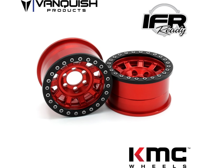 KMC 1.9 KM236 Tank Red Anodized