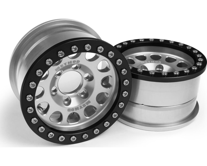 Method 1.9 Race Wheel 105 Clear/Black Anodized 2