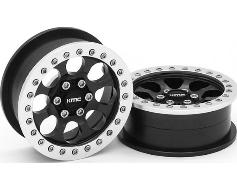 2.2 Aluminum Kmc Km237 Riot Beadlock Wheels (2)